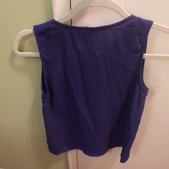 AQUA KIDS CLOTHING TOP SIZE L BLUE - Picture 3 of 3